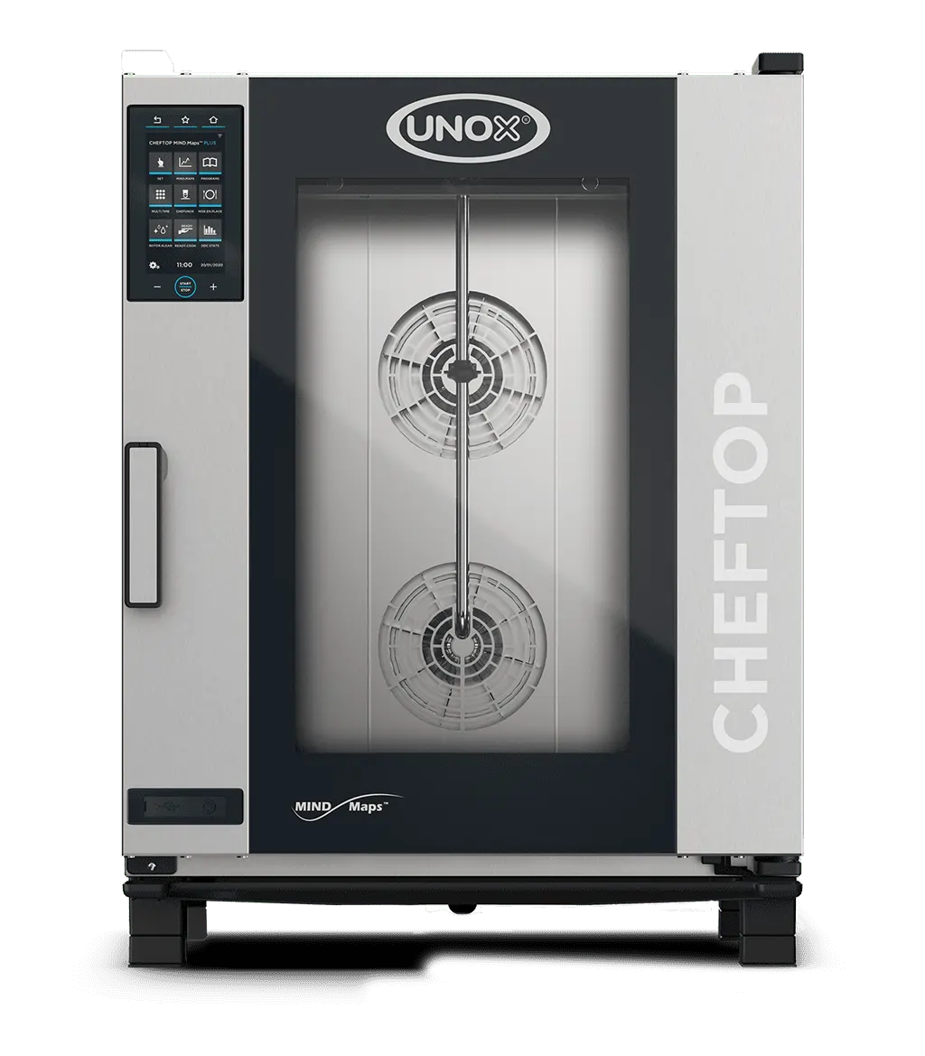 FOUR MIXTE CHEFTOP 10 NIV GN1/1 MIND.MAPS™ PLUS COUNTEROP UNOX XEVC-1011-EPLM-MS