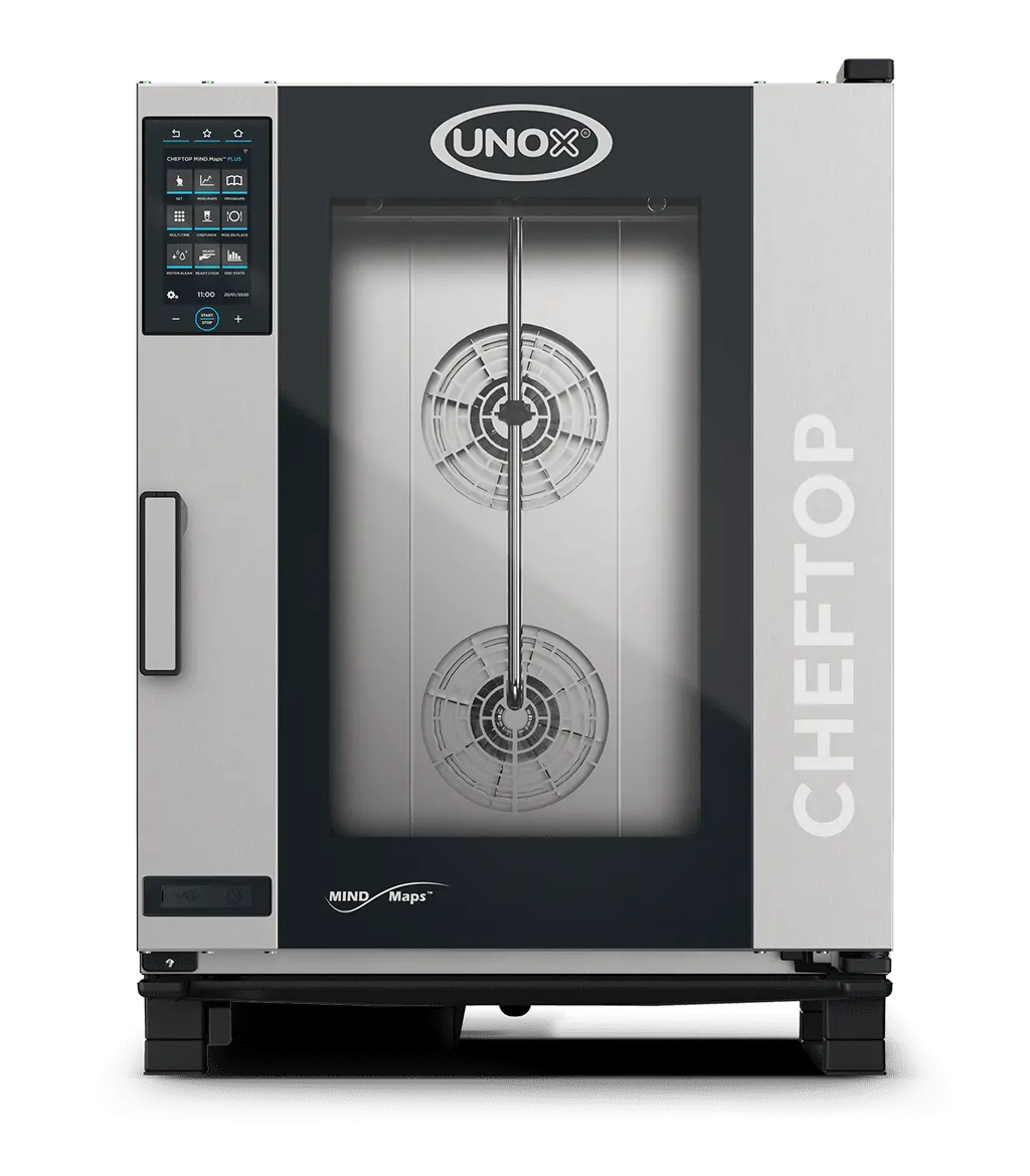 FOUR MIXTE CHEFTOP 10 NIV GN 1/1 MIND.MAPS™ PLUS COUNTEROP UNOX XEVC-1011-GPLM-MS