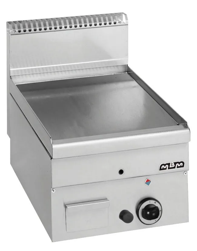 FRY-TOP A GAS - PIASTRA LISSE MBM MINIMA600-GFT46L