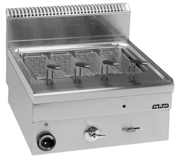 CUISEUR DE PÂTES ELECTRIQUE – 1 CUVE DE 25 lt. - 4 PANIERS MBM MINIMA600-EC66/SC