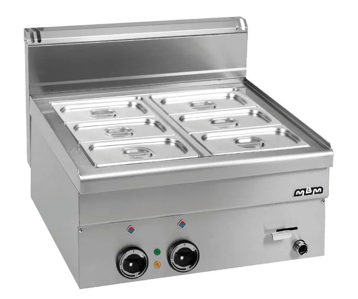 BAIN-MARIE ELECTRIQUE – CUVE GN1/1 + 2X1/4 MBM MINIMA600-EBM66