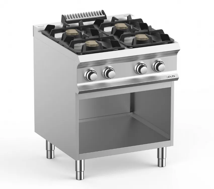 CUISINIERE SUR ARMOIRE, 4 FEUX MBM FB77AXL DOMINA PRO 700