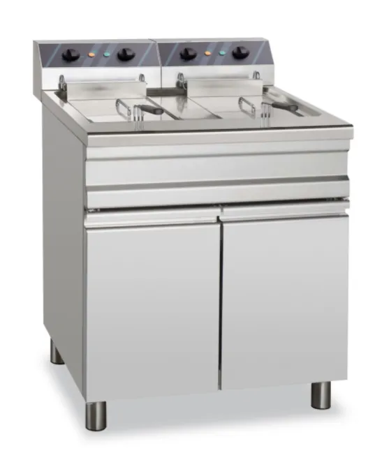 FRITEUSE ELECTRIQUE 2 CUVE 18-20 LT+18-20 LT MBM EF25+25S