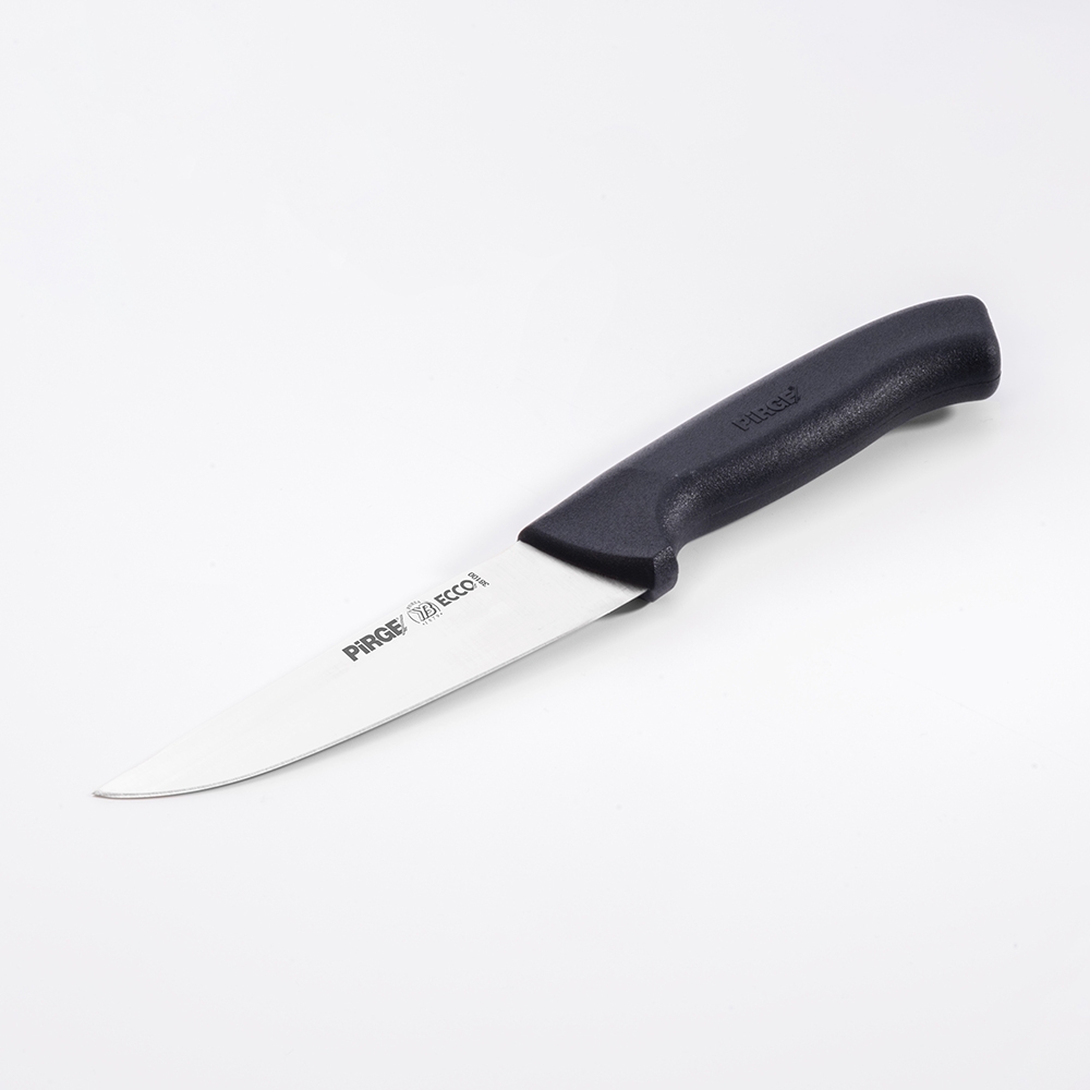 Couteau de boucher rouge 12,5 cm PIRGE