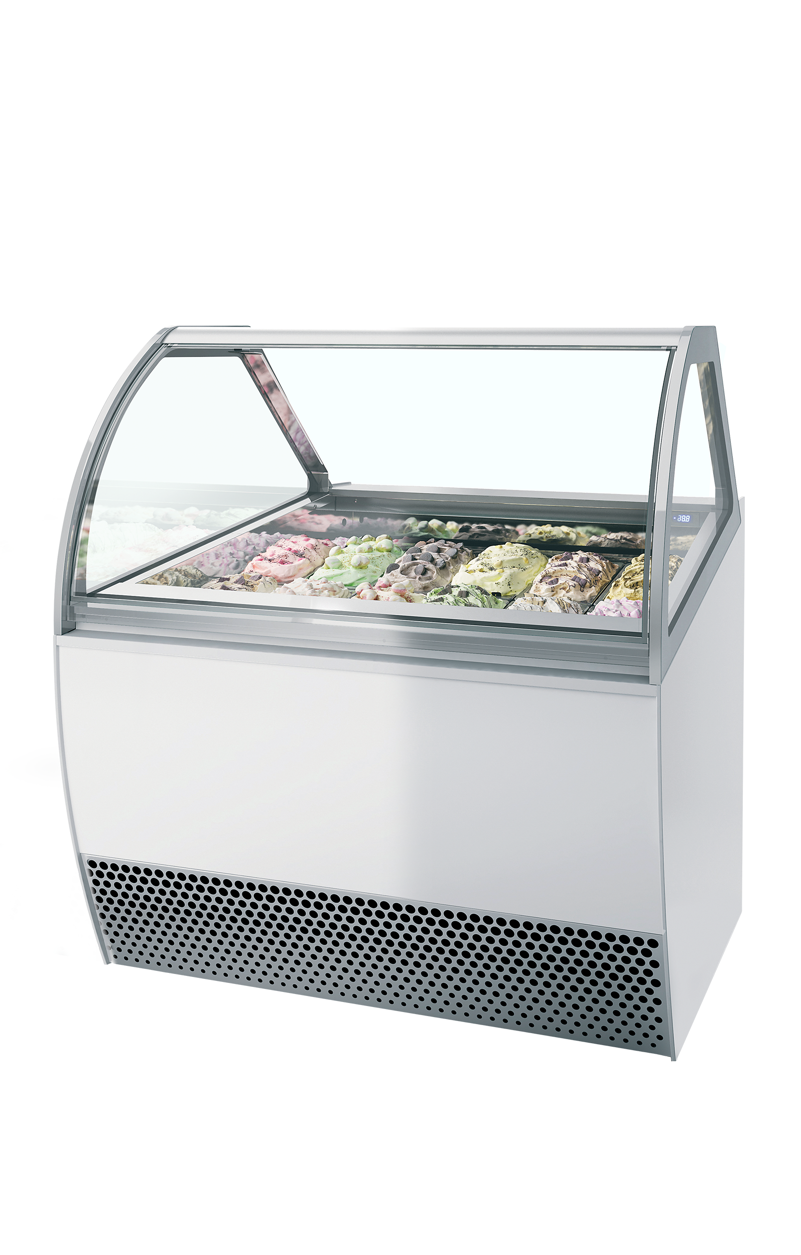 Vitrine ventilée pour glace en bac TEFCOLD-MILLENNIUM LX12