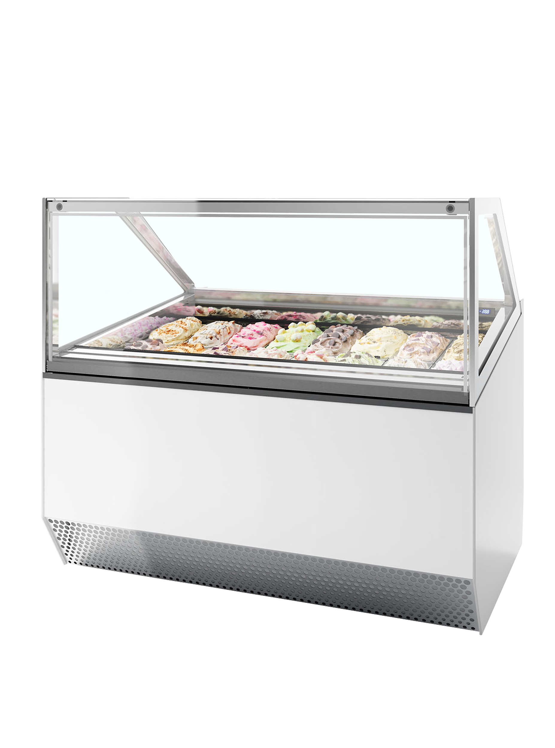 Vitrine ventilée pour glace en bac TEFCOLD-MILLENNIUM ST16