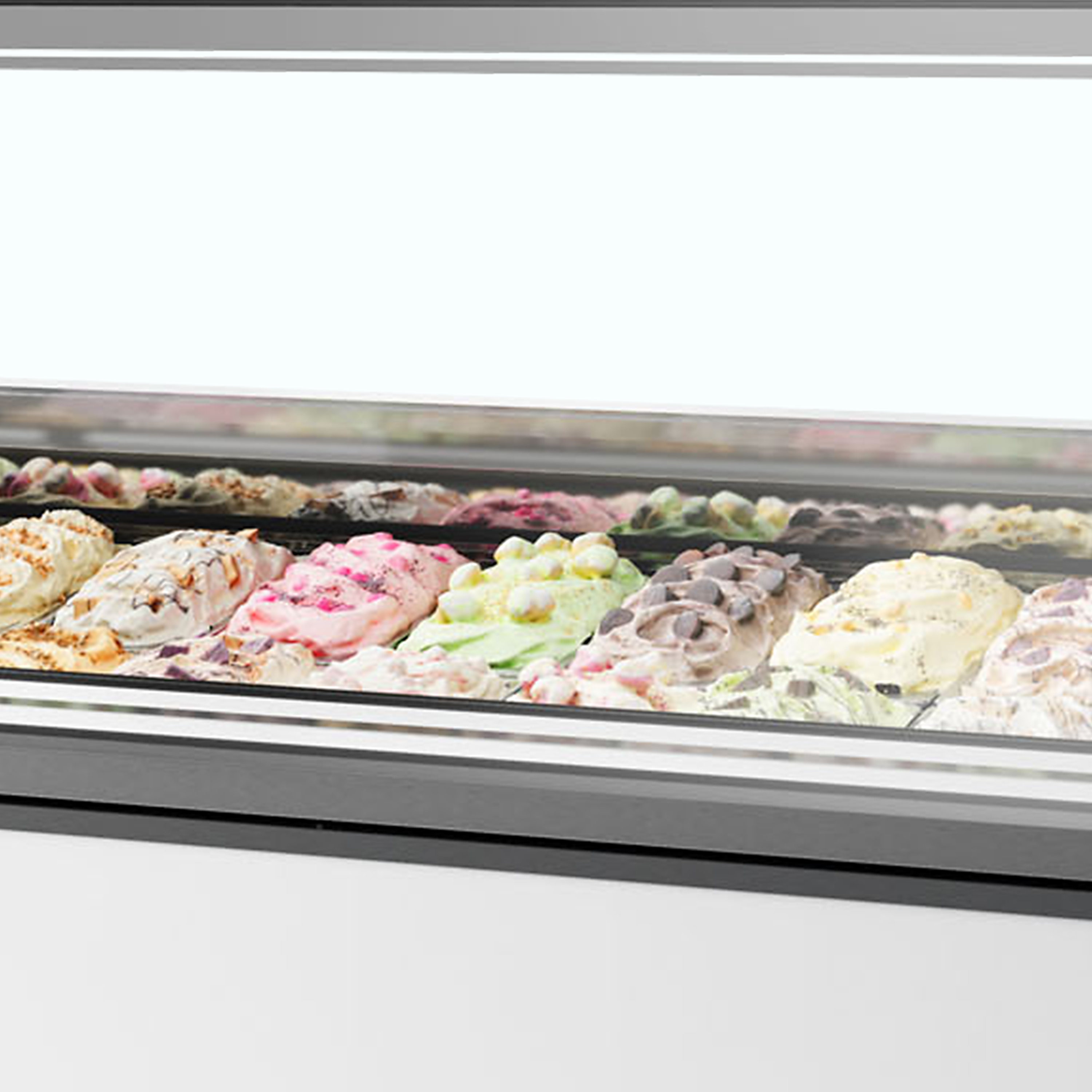 Vitrine ventilée pour glace en bac TEFCOLD-MILLENNIUM ST24