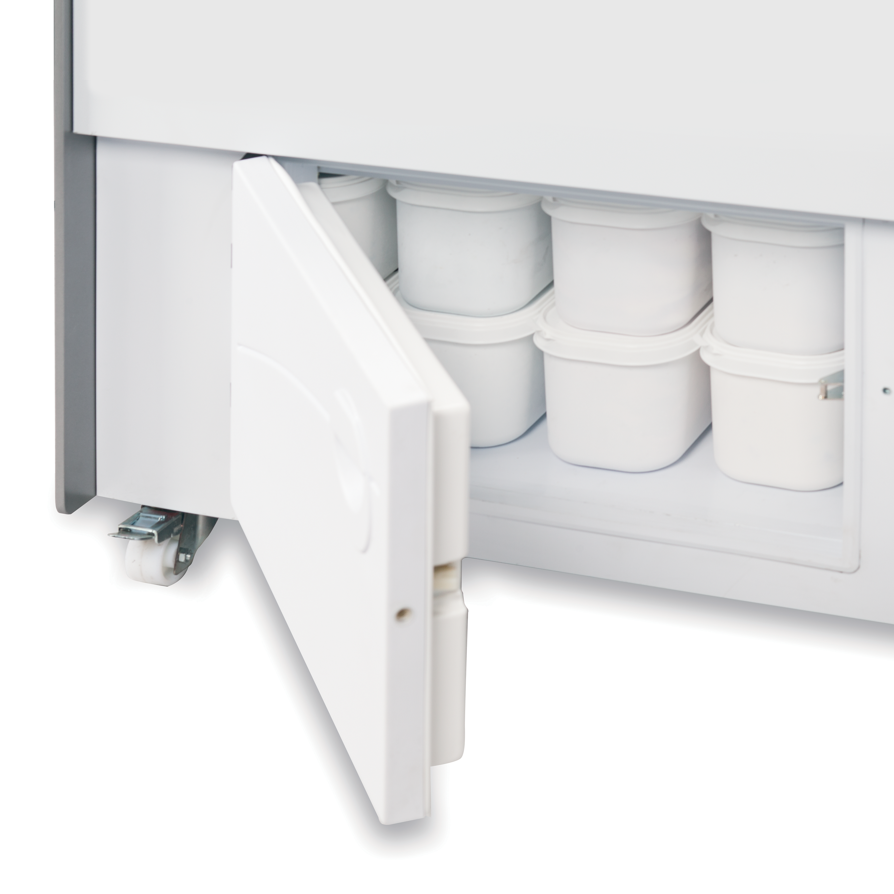 Vitrine ventilée pour glace en bac TEFCOLD-BERMUDA VIEW RV10