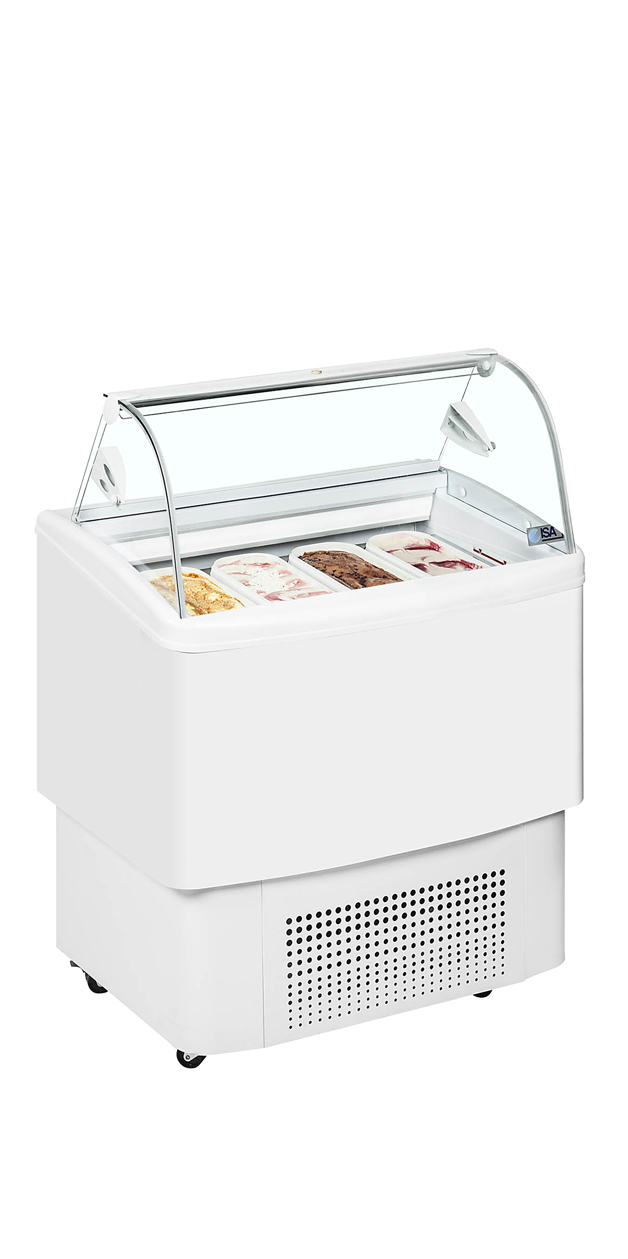 Vitrine ventilée pour glace en bac TEFCOLD-FIJI 4