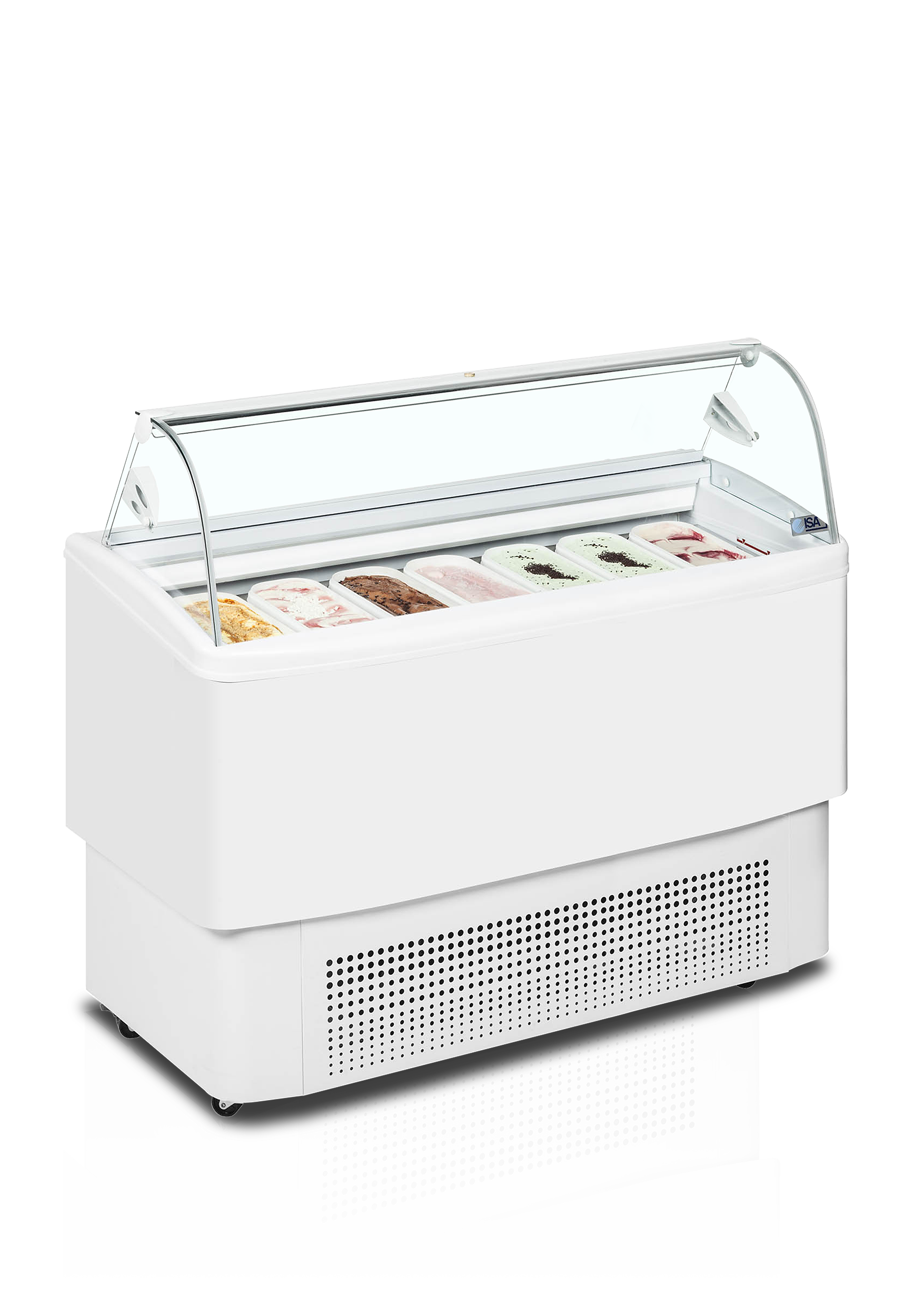 Vitrine ventilée pour glace en bac TEFCOLD-FIJI 7