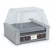 Grill saucisses rotatif horizontal avec rouleaux chromés - Largeur 46cm NEMCO 8018-230