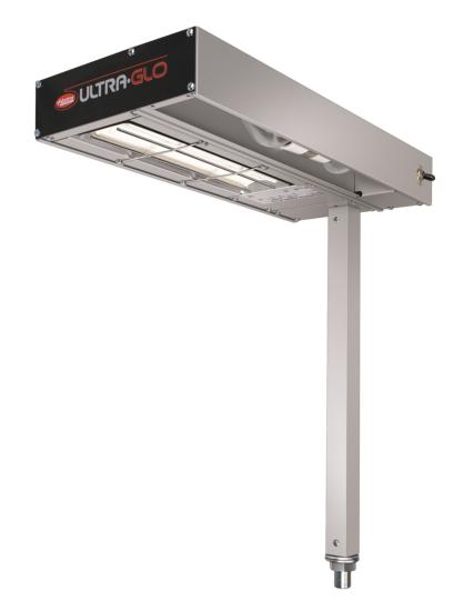 Rampe chauffante pivotante pour poste à frites - Resistance blindé avec eclairage HATCO GRFSL-24