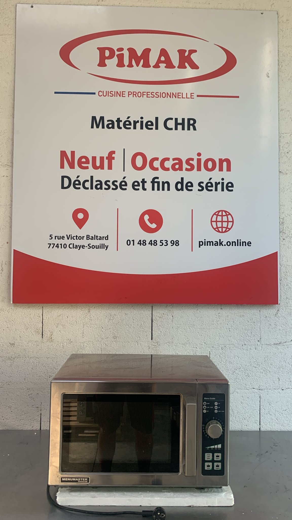 Four micro-ondes professionnel Menumaster RCS511DSE – 34 L