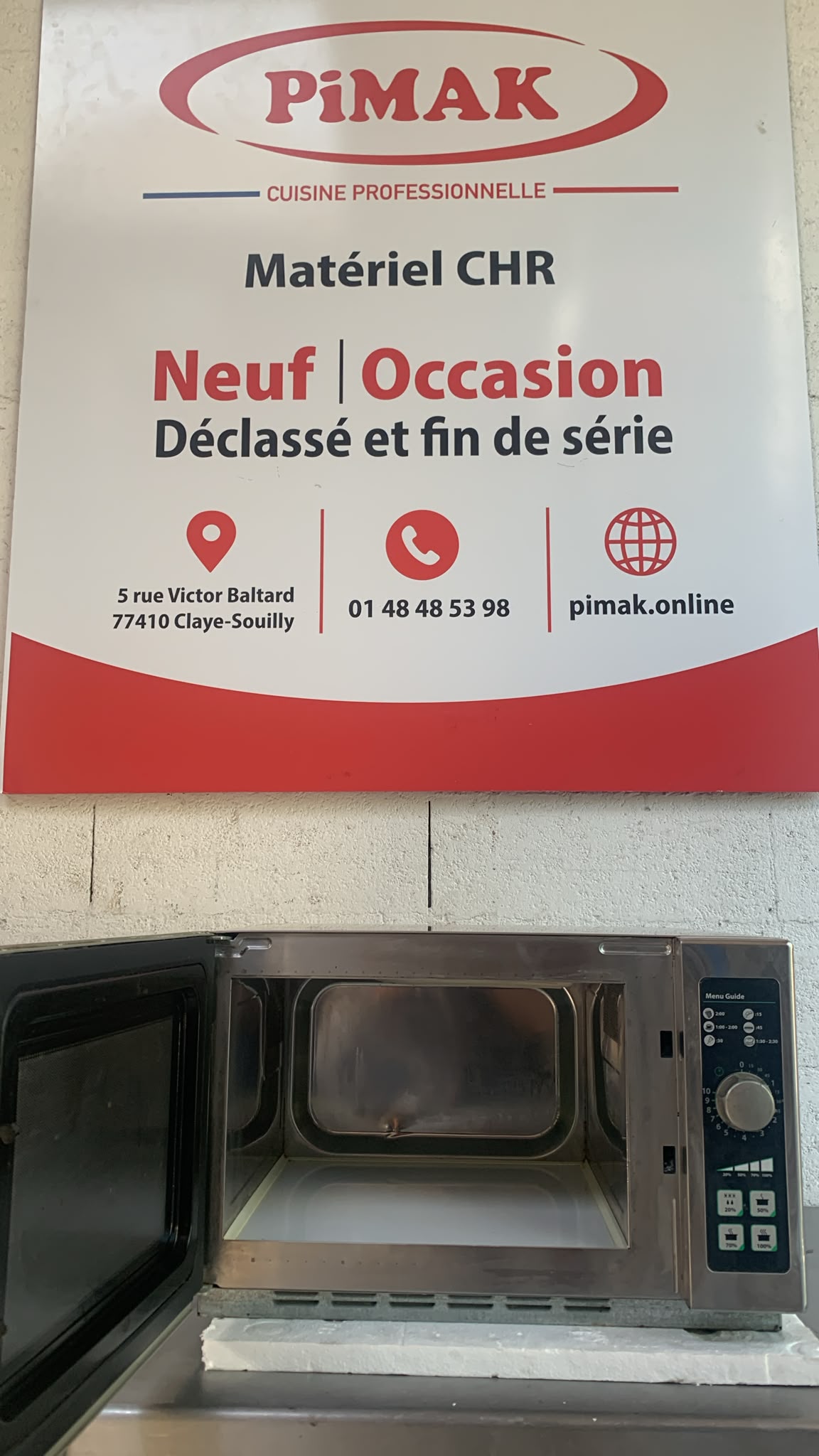 Four micro-ondes professionnel Menumaster RCS511DSE – 34 L
