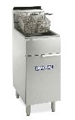 Friteuse gaz tubulaire 27L sur coffre IMPERIAL IFS-50