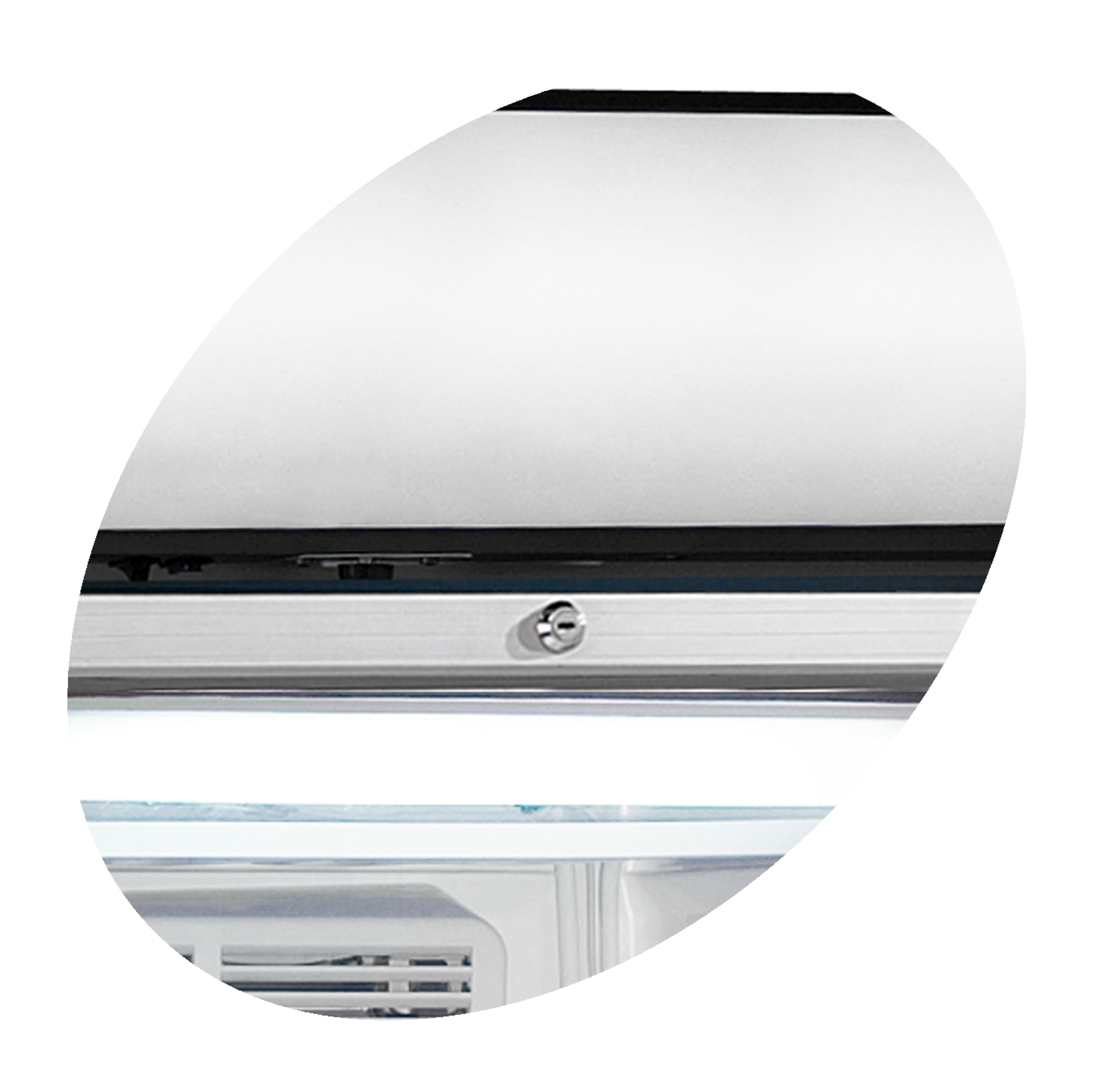 Congélateurs verticaux de vitrine TEFCOLD-UFFS370GCP