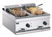 Friteuse electrique comptoir double cuves Silverlink 600 - 2 x 9 litres 2 x 6kW LINCAT DF612