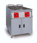 Friteuse double cuve FRIFRI SUPER EASY avec filtration - 2 x 14 litres largeur 600mm FRIFRI SL-622-H32-G0