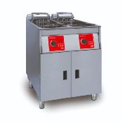 Friteuse double cuve FRIFRI PRECISION avec filtration - 2 x 14 litres largeur 600mm FRIFRI PL-622-H32-G0