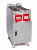 Friteuse double cuve FRIFRI TOUCH avec filtration - 2 x 9 litres largeur 400mm FRIFRI TL-422-H32-G0