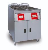 Friteuse double cuve FRIFRI TOUCH avec filtration - 2 x 14 litres largeur 600mm FRIFRI TL-622-H32-G0