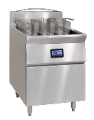 Friteuse gaz technologie KIREHEAT 35 litres 30kW - largeur 630mm KIREMKO HRF3