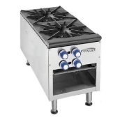 Double rechaud bas gaz 2 x 26kW IMPERIAL ISPA-18-2