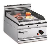 Plaque de cuisson lisse gaz en acier massif Gamme 600 LINCAT SILVERLINK GS4-P