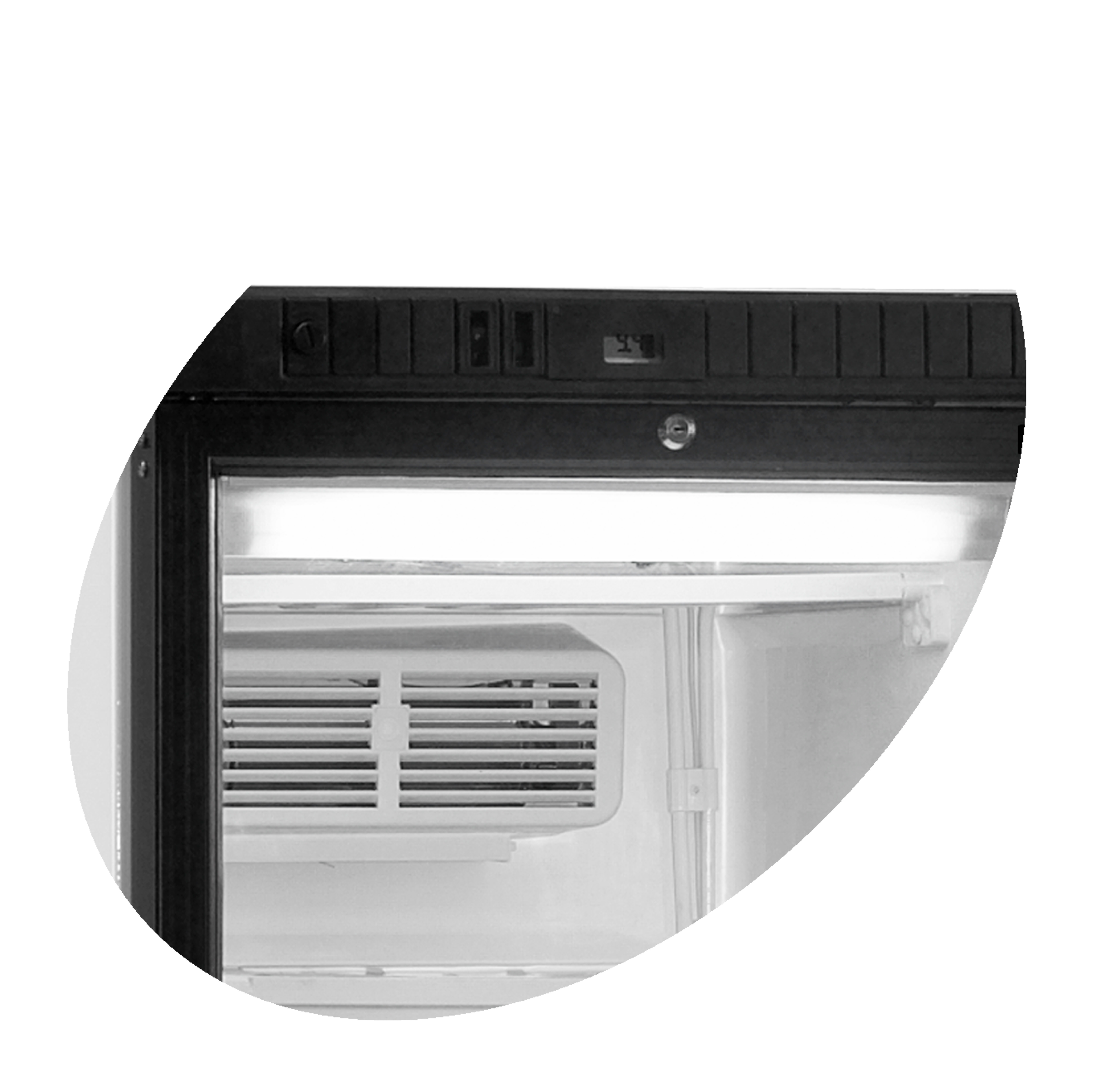 Congélateurs verticaux de vitrine TEFCOLD-UFSC370G