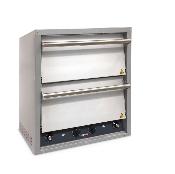 Four a pizza compact 2 chambres 2 niveaux - Inox 380V triphasé IMPERIAL INT'L IPO-4S