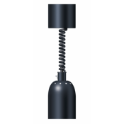 Lampe chauffante 400 avec cordon retractable - Noir Prononcé HATCO DL-400-RL-BBLACK