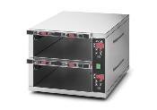 Coffre de maintien chaud - 2 niveaux - 4 bacs avec timer/minuterie LINCAT HHB12100T