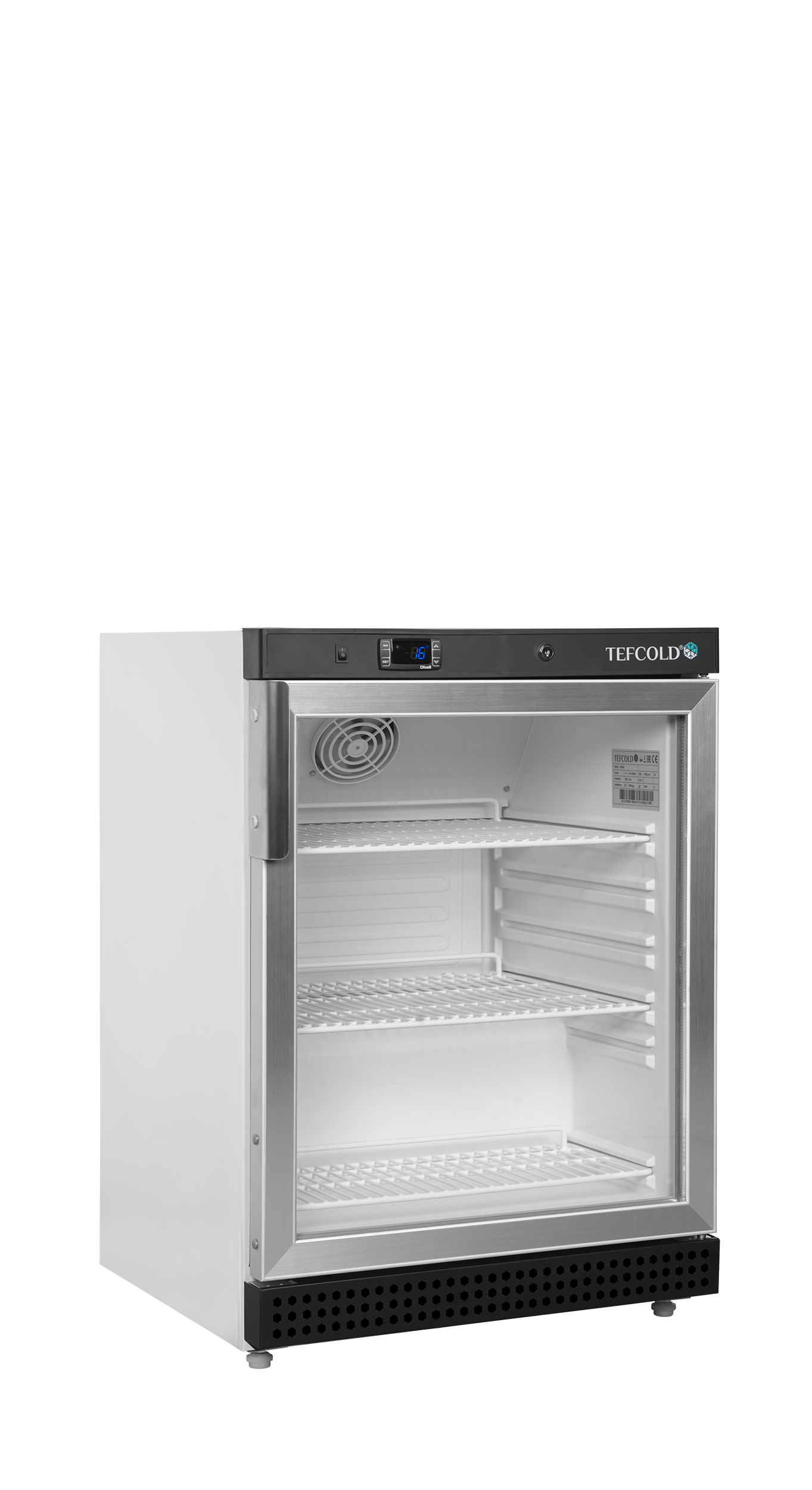 Réfrigérateur vitré TEFCOLD-UR200G