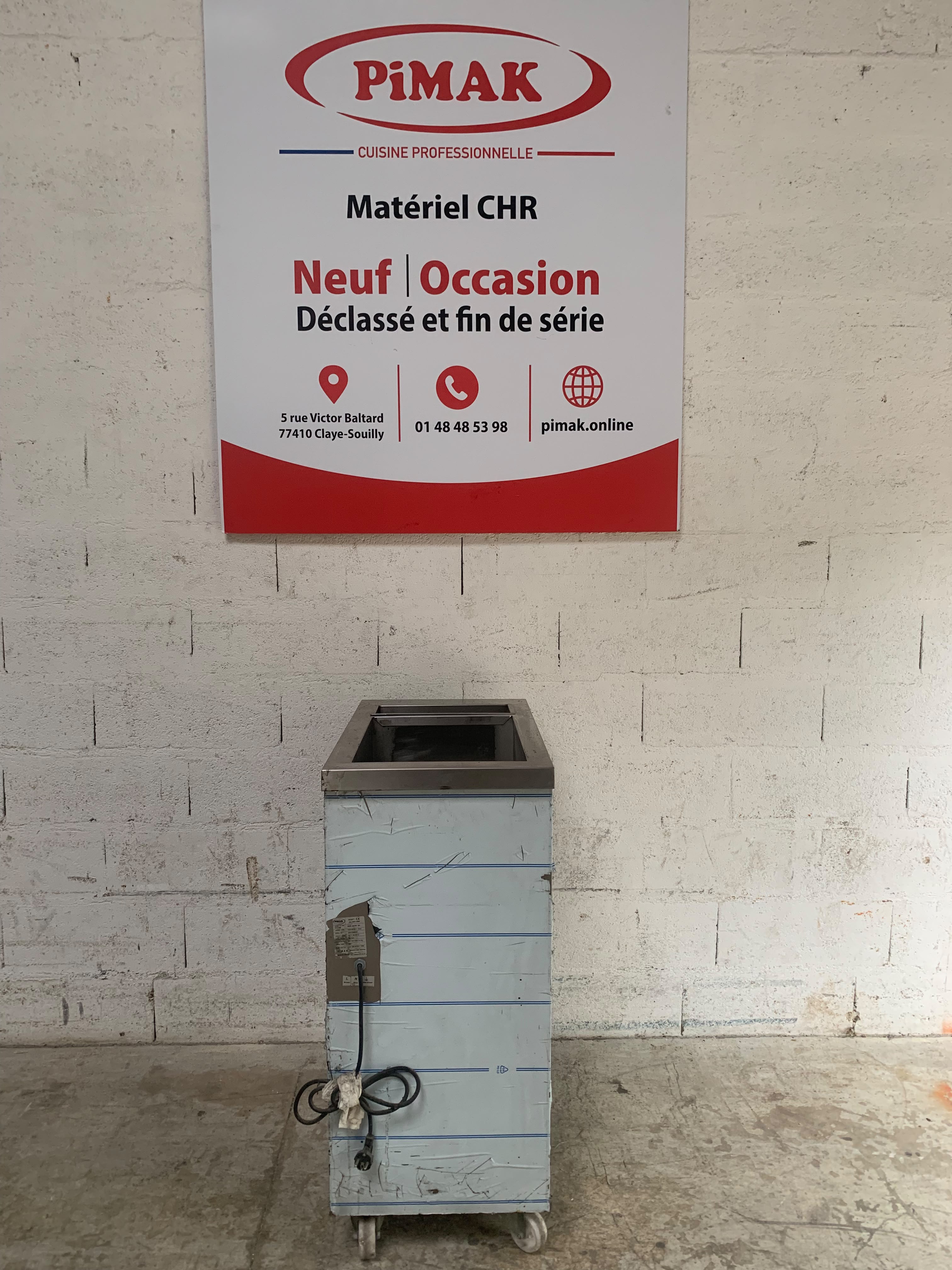 Bain marie sur coffre  3xGN 1/3 ELECTRIQUE - PIMAK - 70SD-M180-1