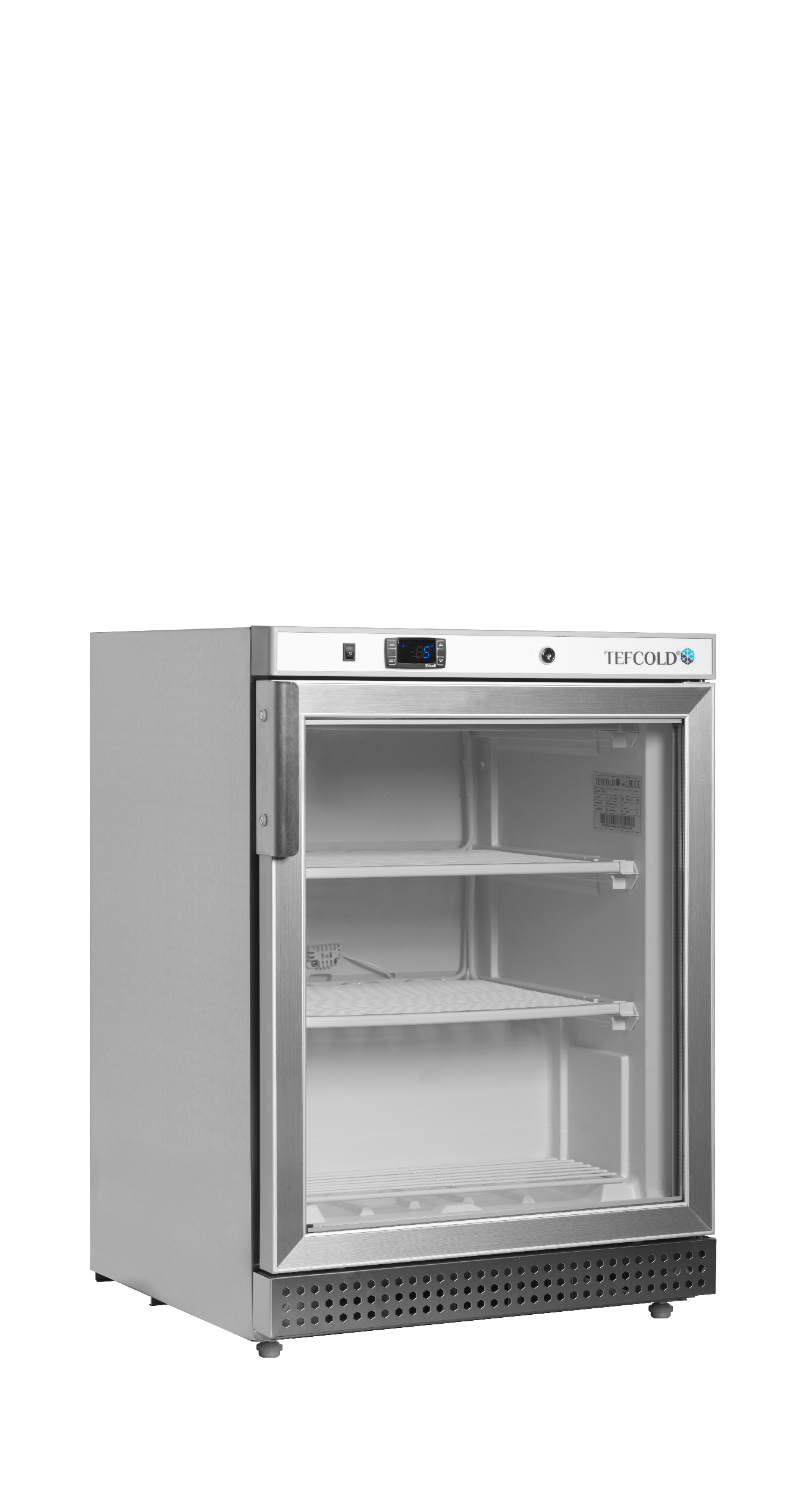 Mini Armoire refrigérée porte vitrée negative TEFCOLD-UF200SG