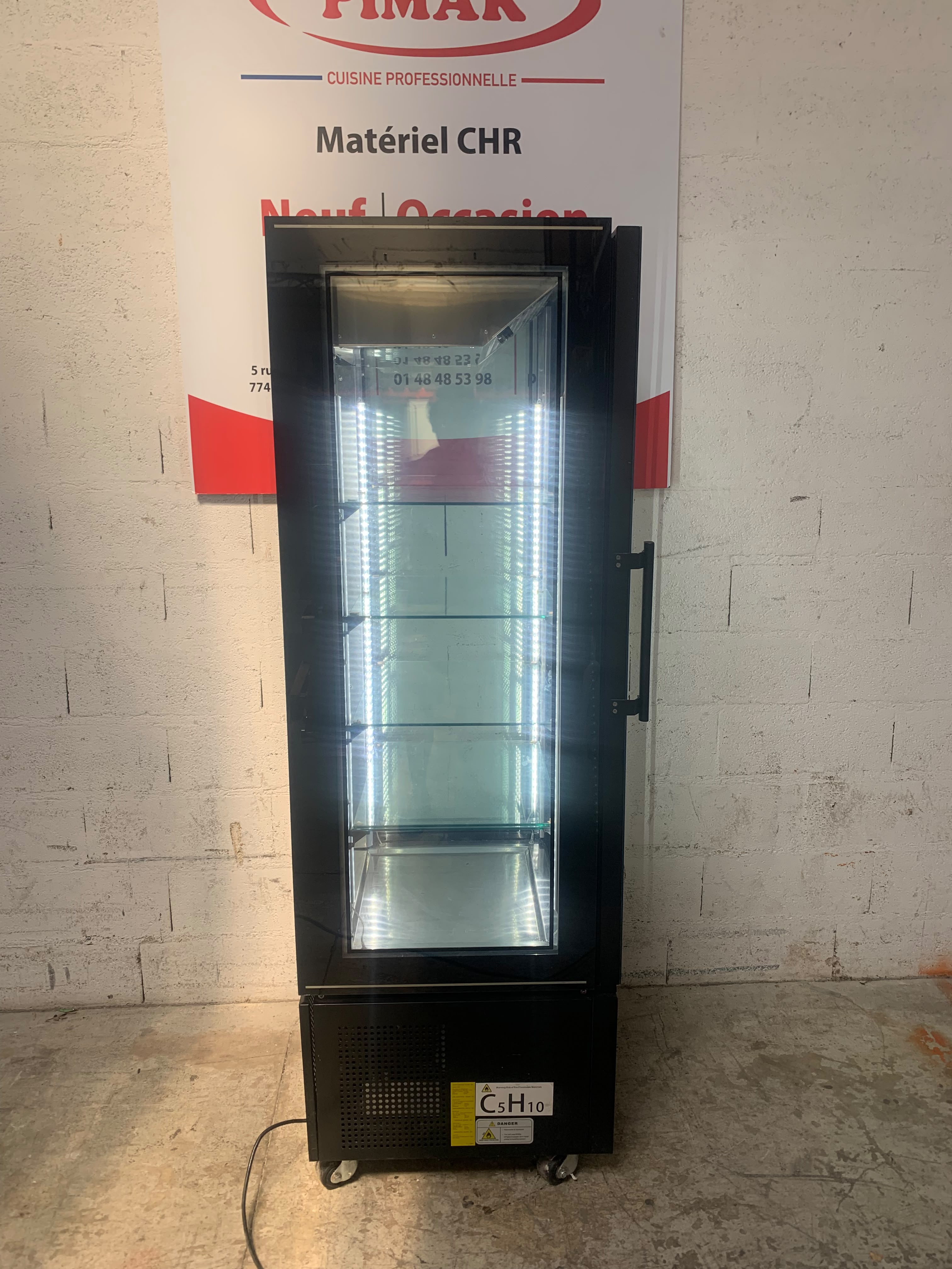 Armoire vitrée réfrigérée négative TEFCOLD – UPD400-F