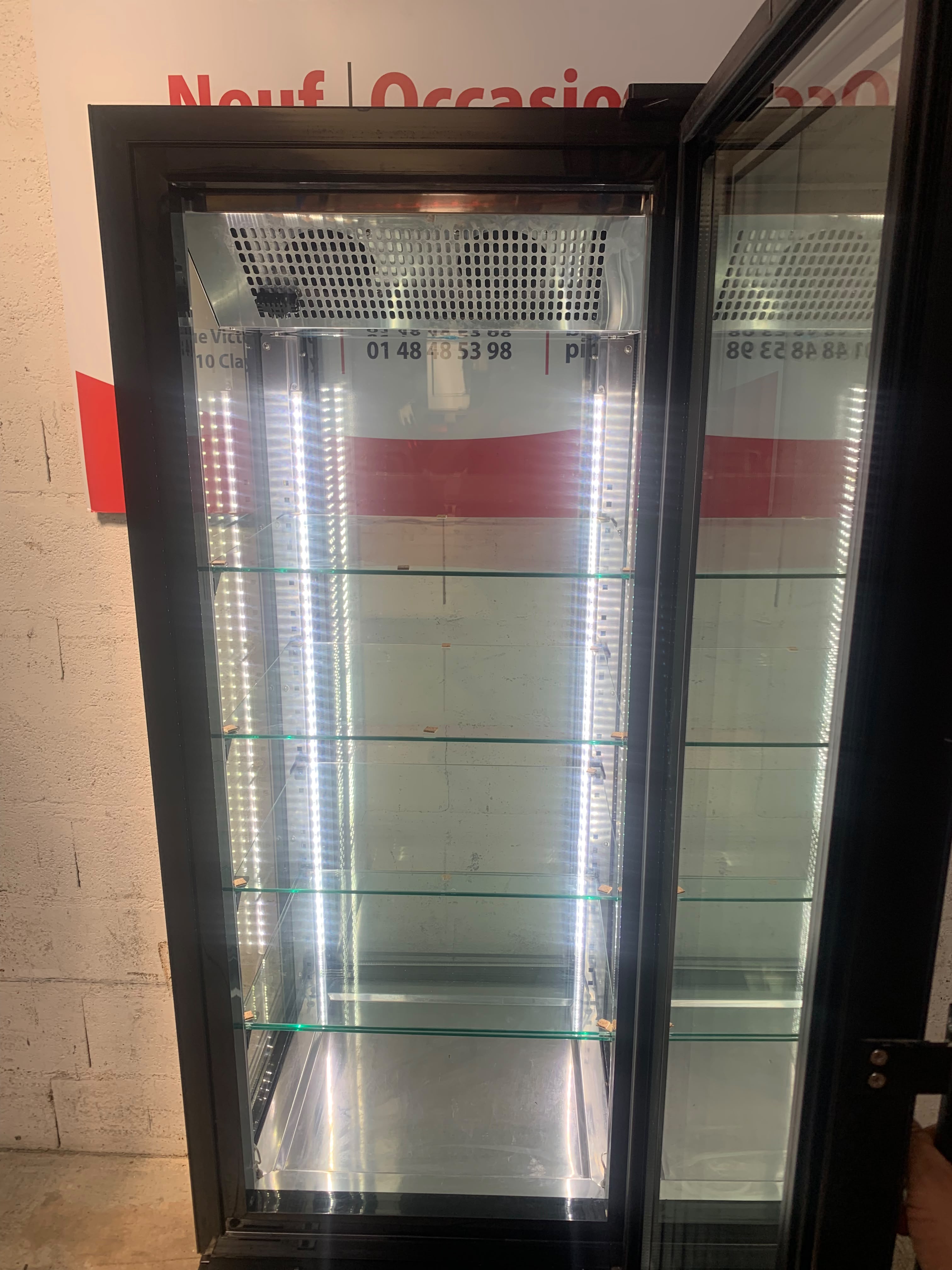 Armoire vitrée réfrigérée négative TEFCOLD – UPD400-F
