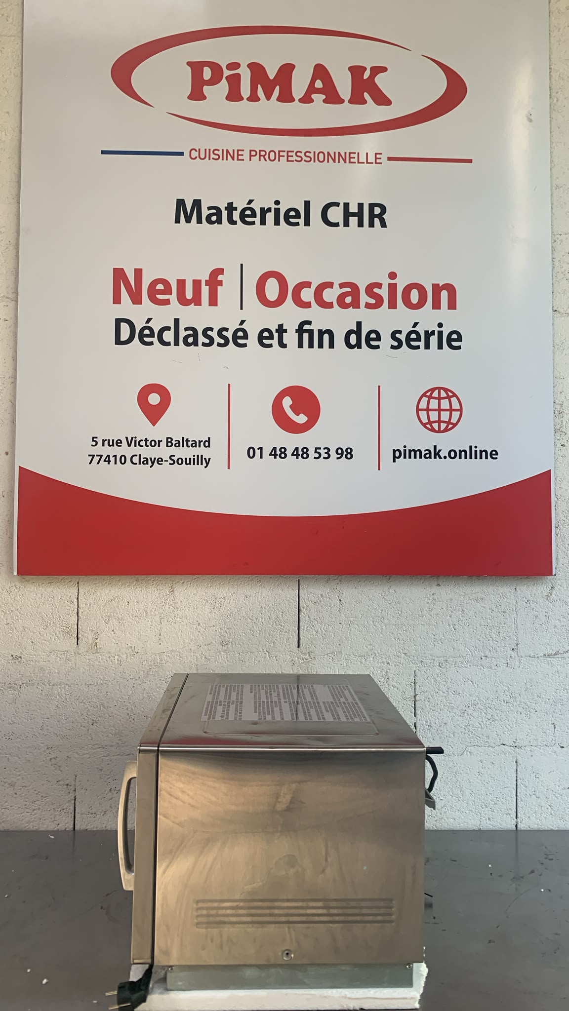 Micro-ondes professionnel programmable HENDI – 25 L – 1000 W