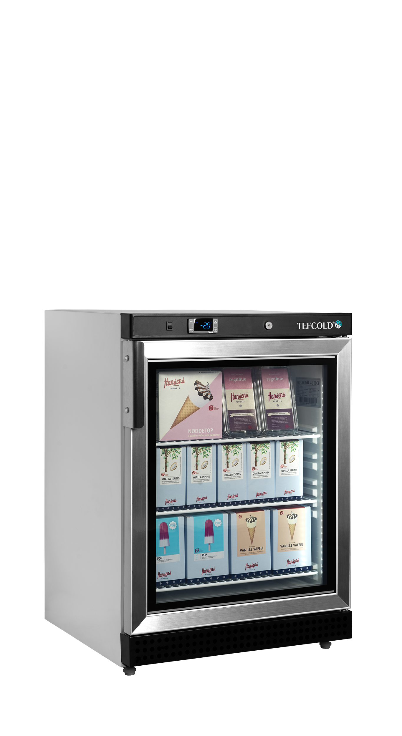 Congélateurs verticaux de vitrine TEFCOLD-UF200VG