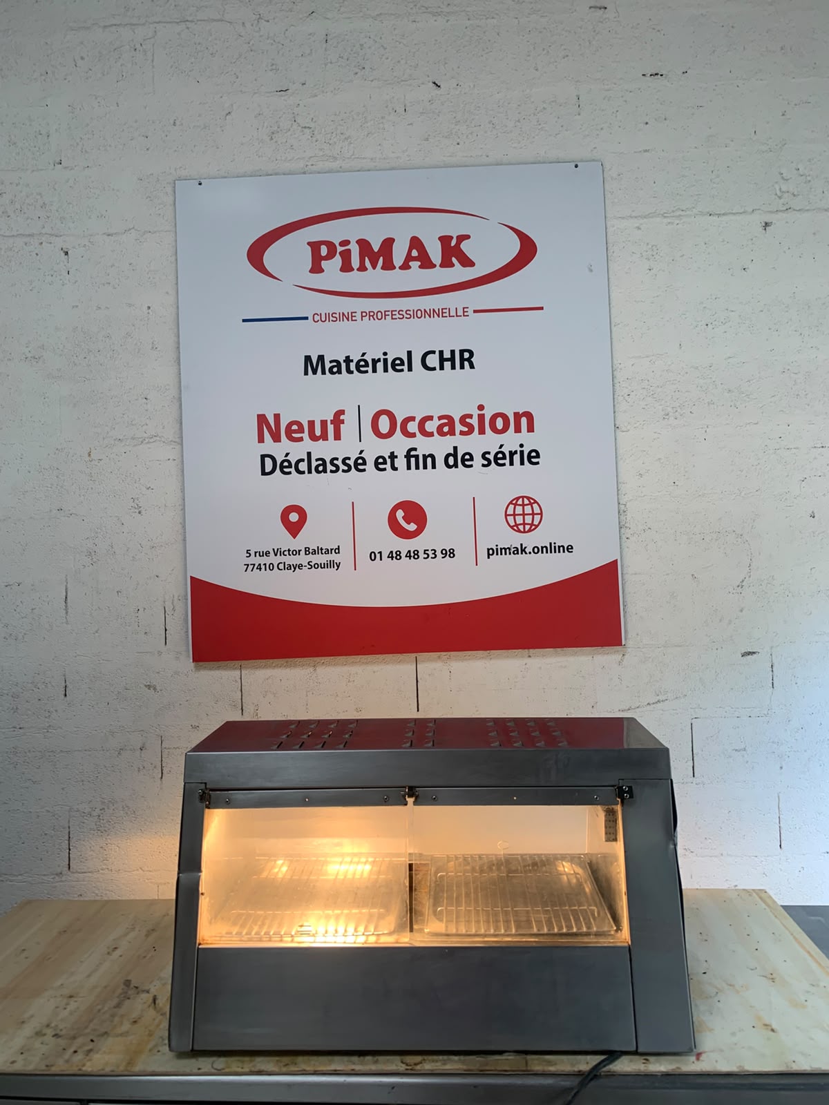 Vitrine de maintien au chaud – MAKFRY – HD2