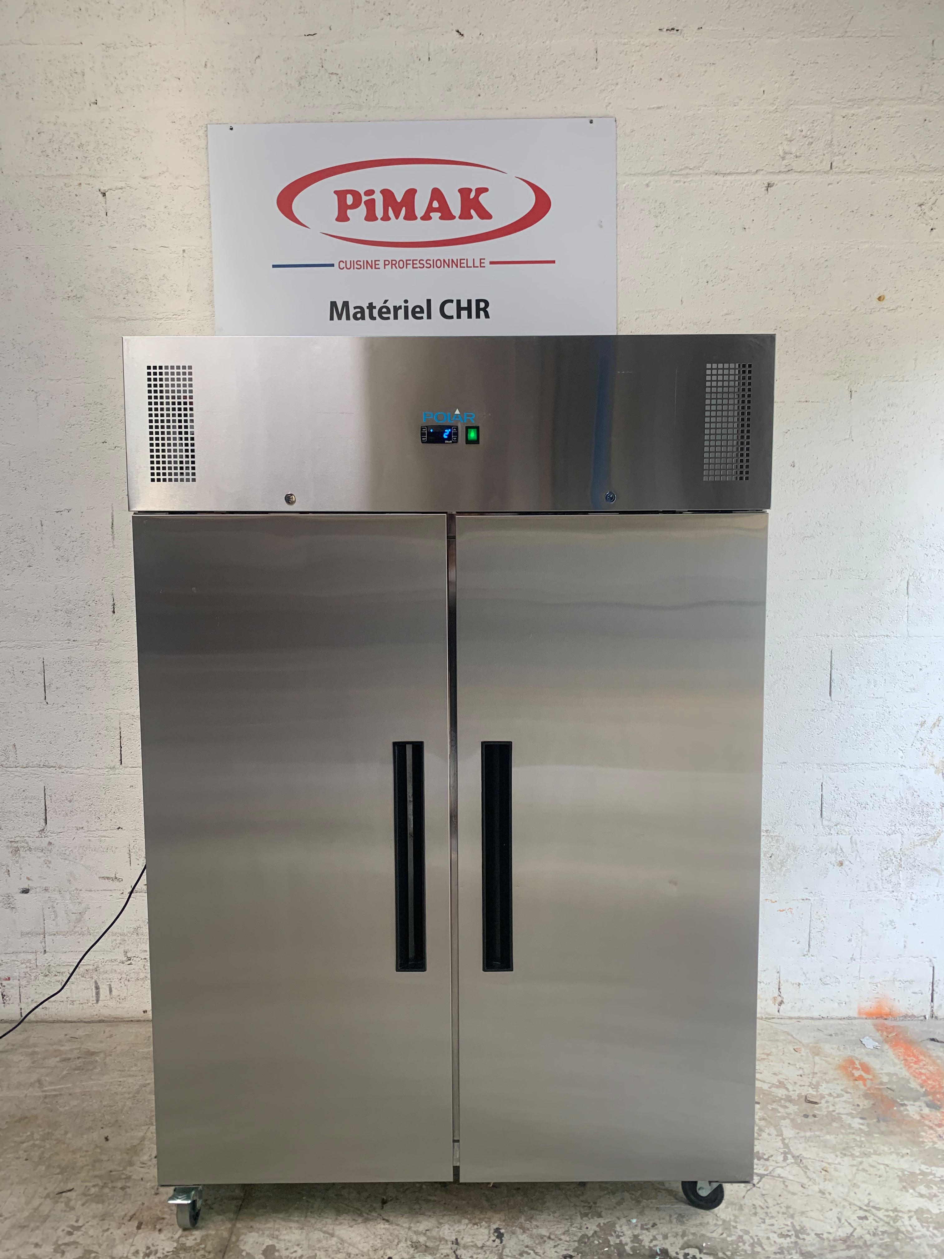OCCAS4:Armoire réfrigérée positive GN double porte Polar Série G 1200L G594