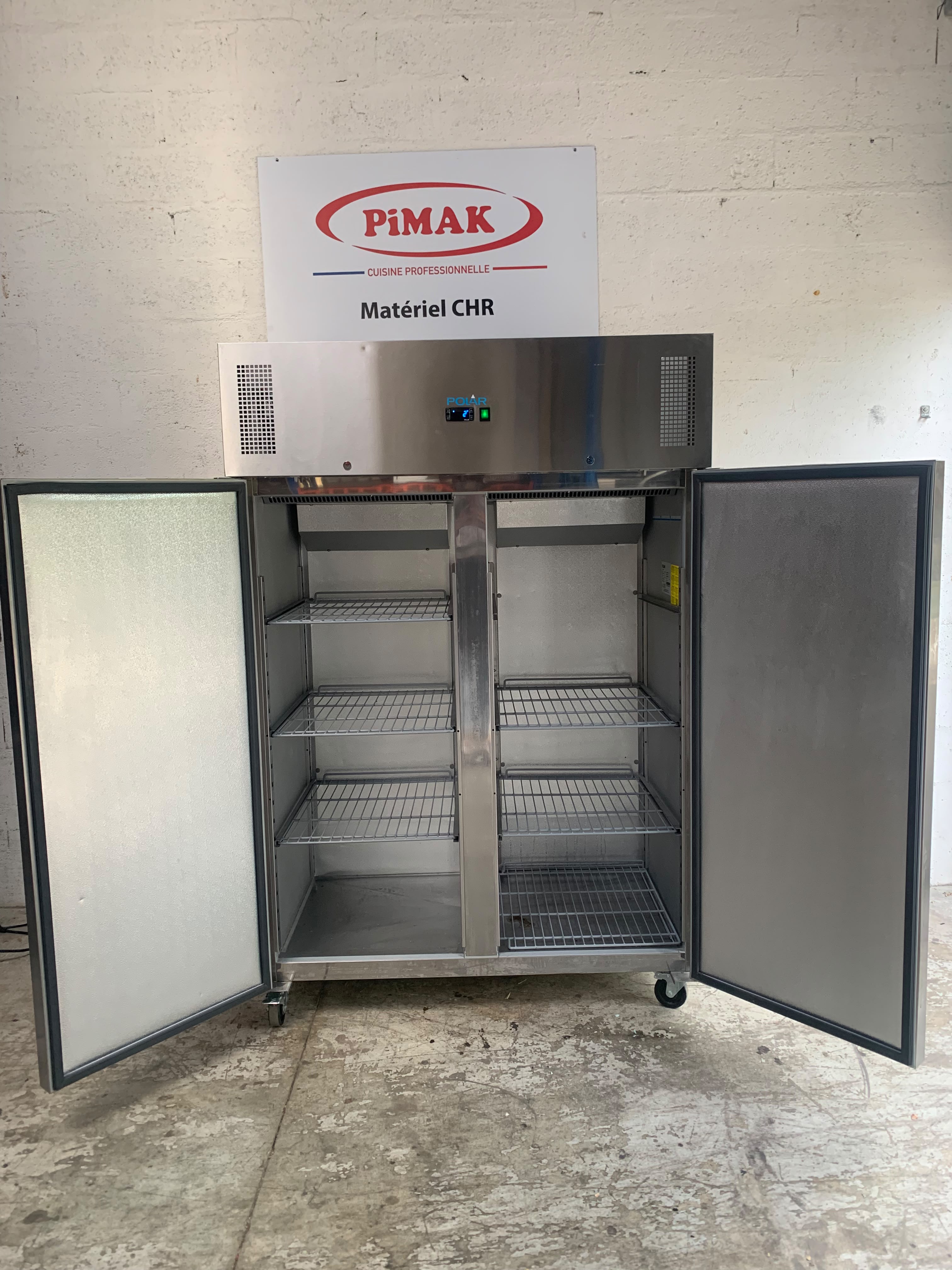 OCCAS4:Armoire réfrigérée positive GN double porte Polar Série G 1200L G594