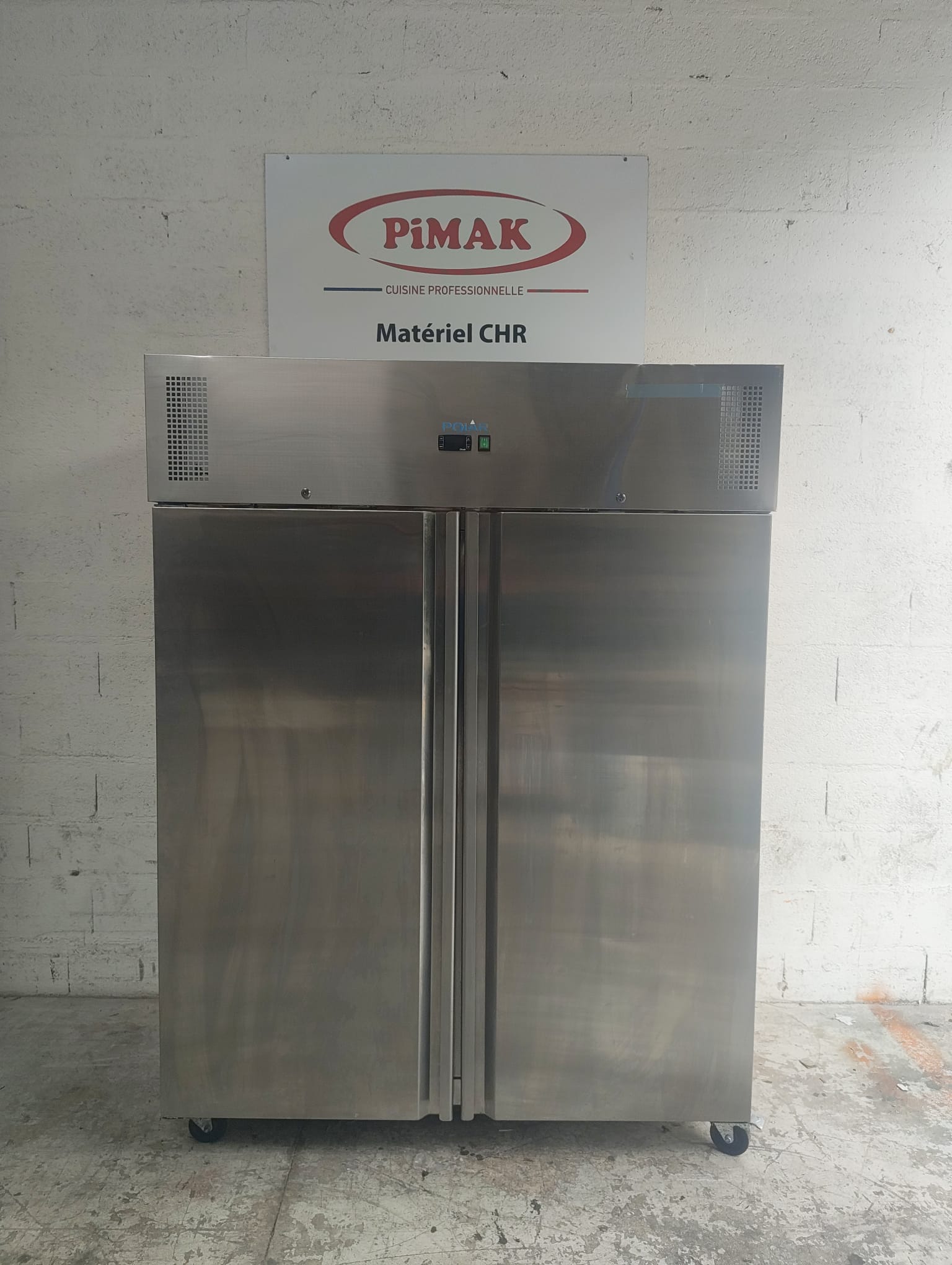 OCCAS7:Armoire réfrigérée négative GN 2 portes 1300L Polar Série U U635