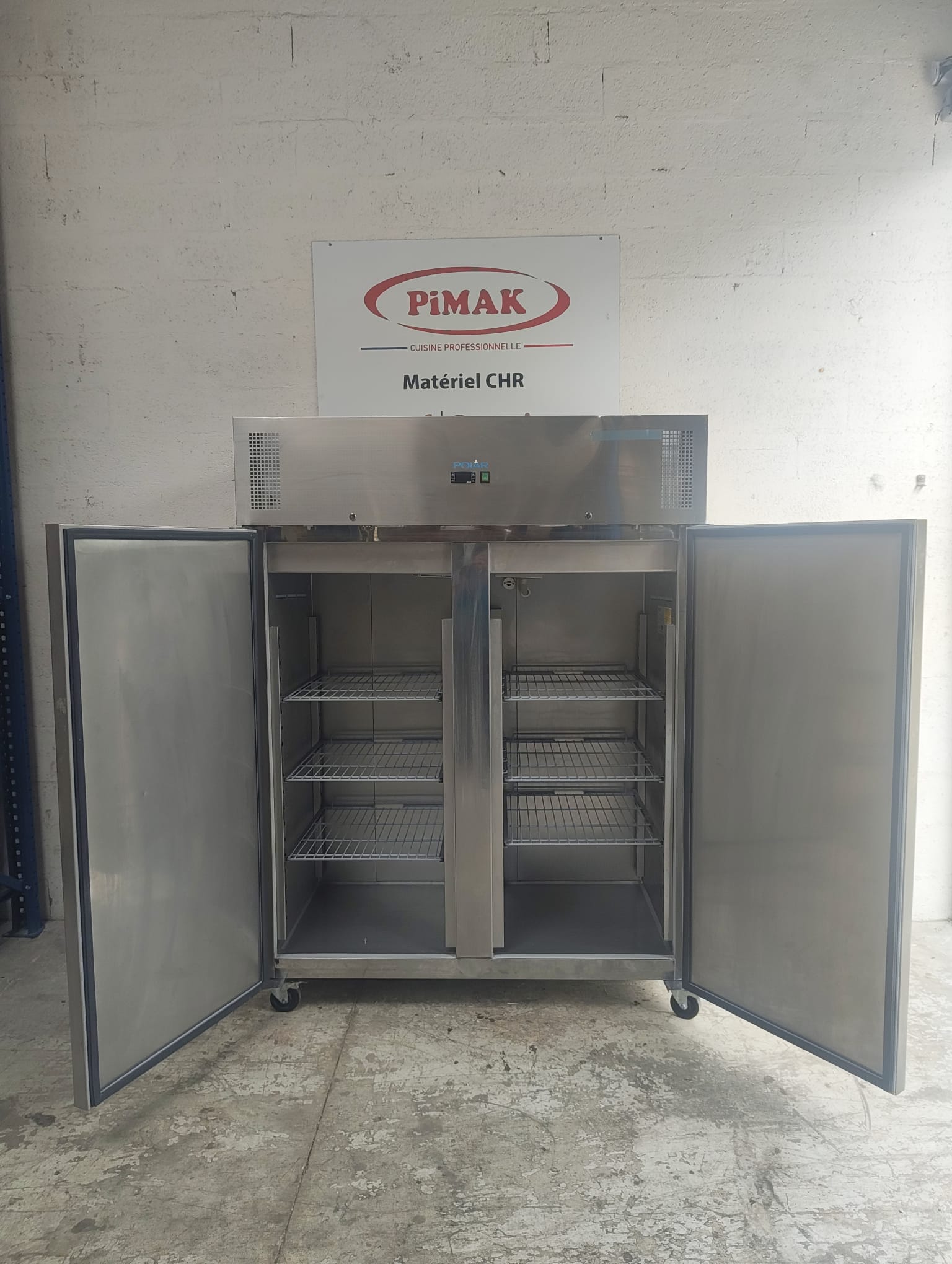 OCCAS7:Armoire réfrigérée négative GN 2 portes 1300L Polar Série U U635