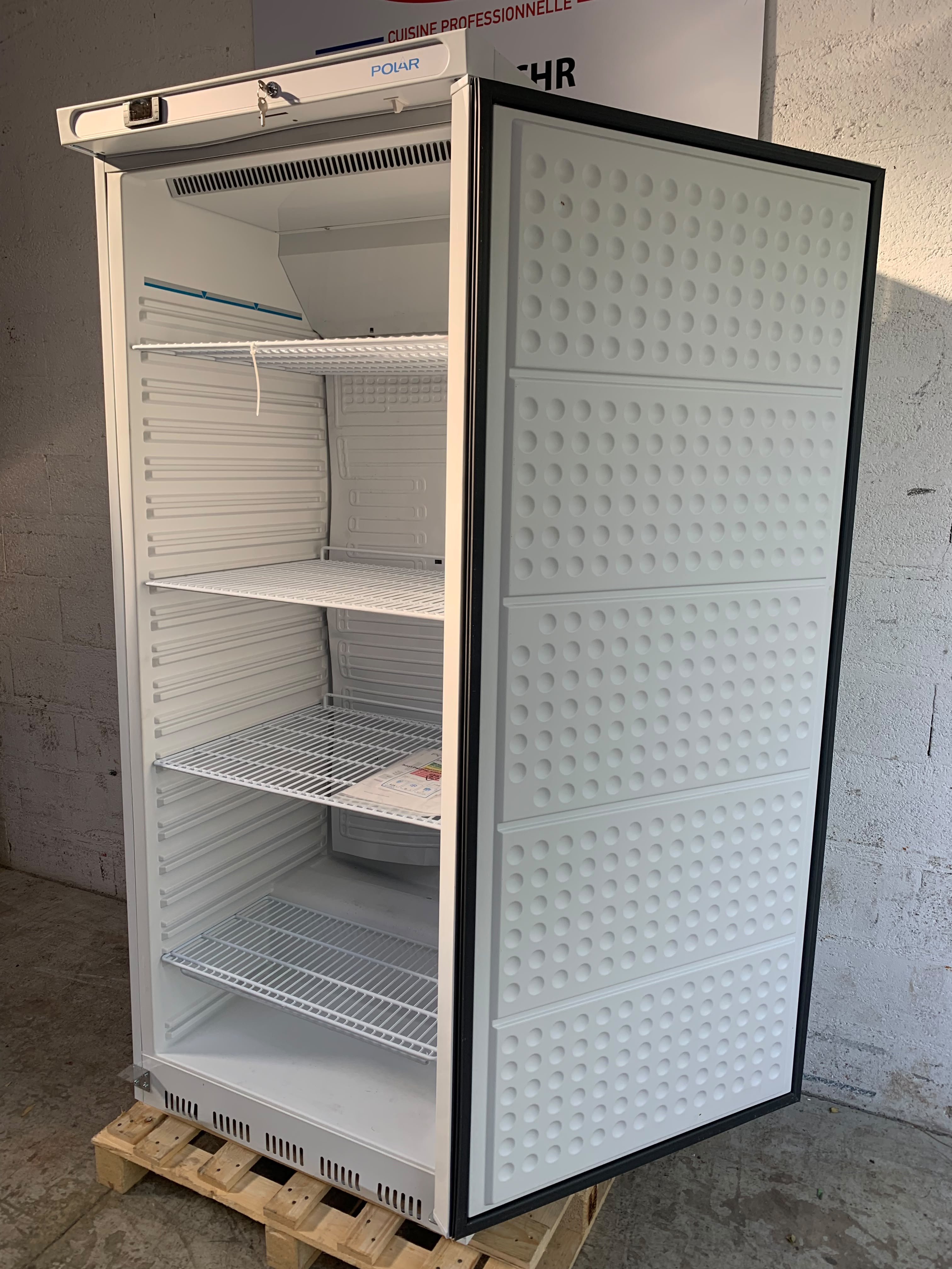 OCCAS11:Armoire réfrigérée positive Polar Série C blanche 600L PC005
