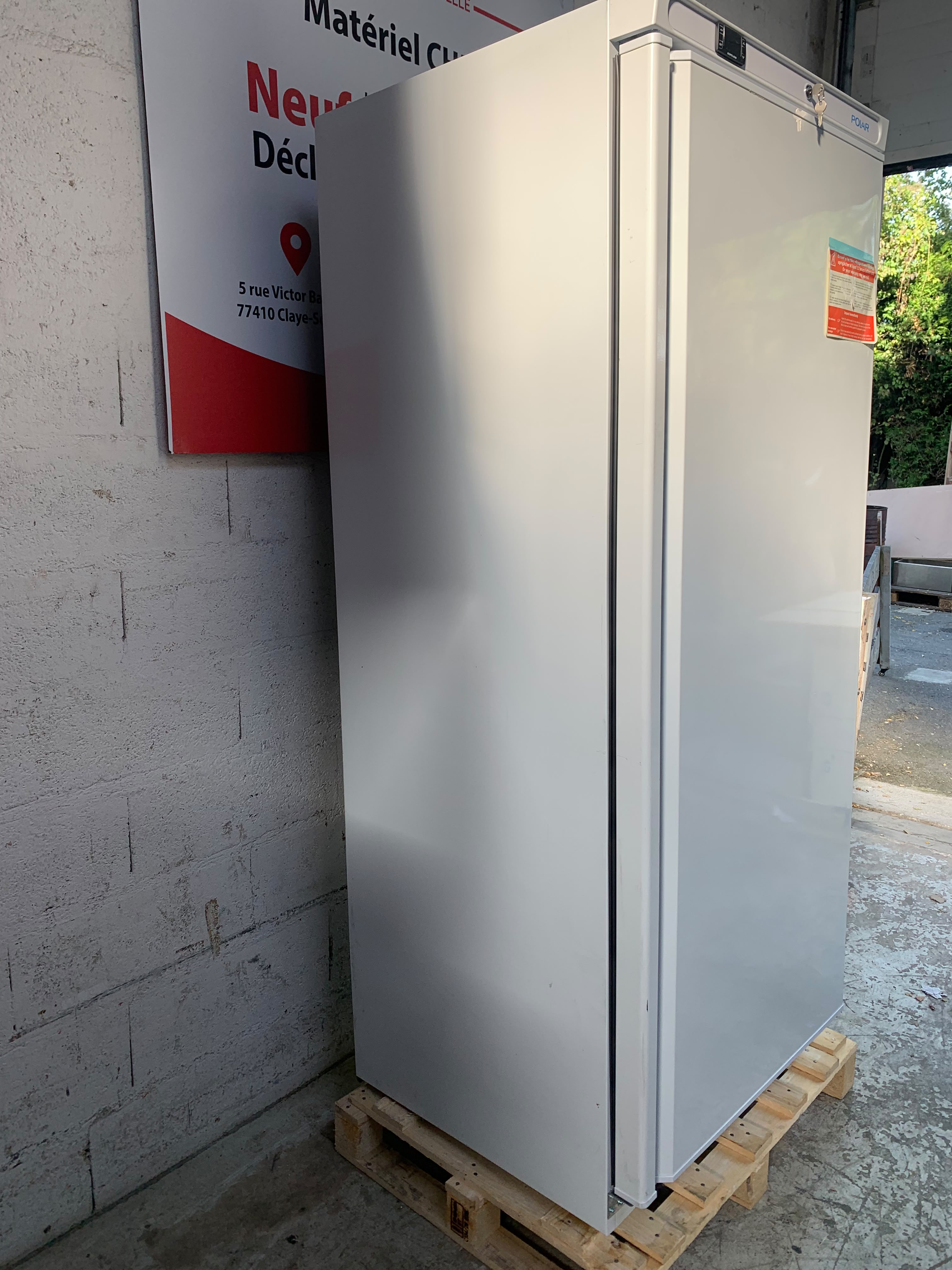OCCAS11:Armoire réfrigérée positive Polar Série C blanche 600L PC005
