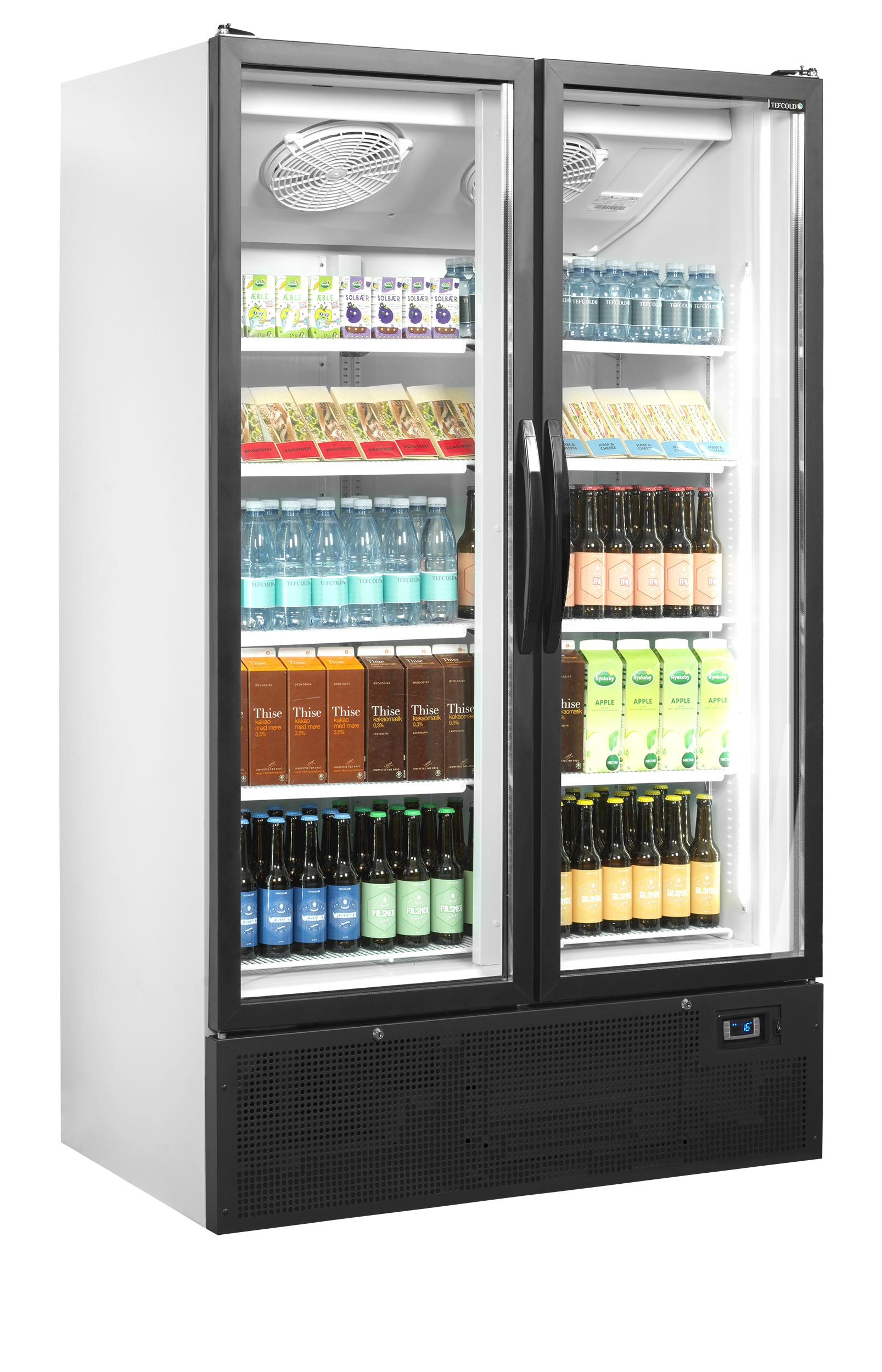 Réfrigérateur vitré TEFCOLD-FS1202H