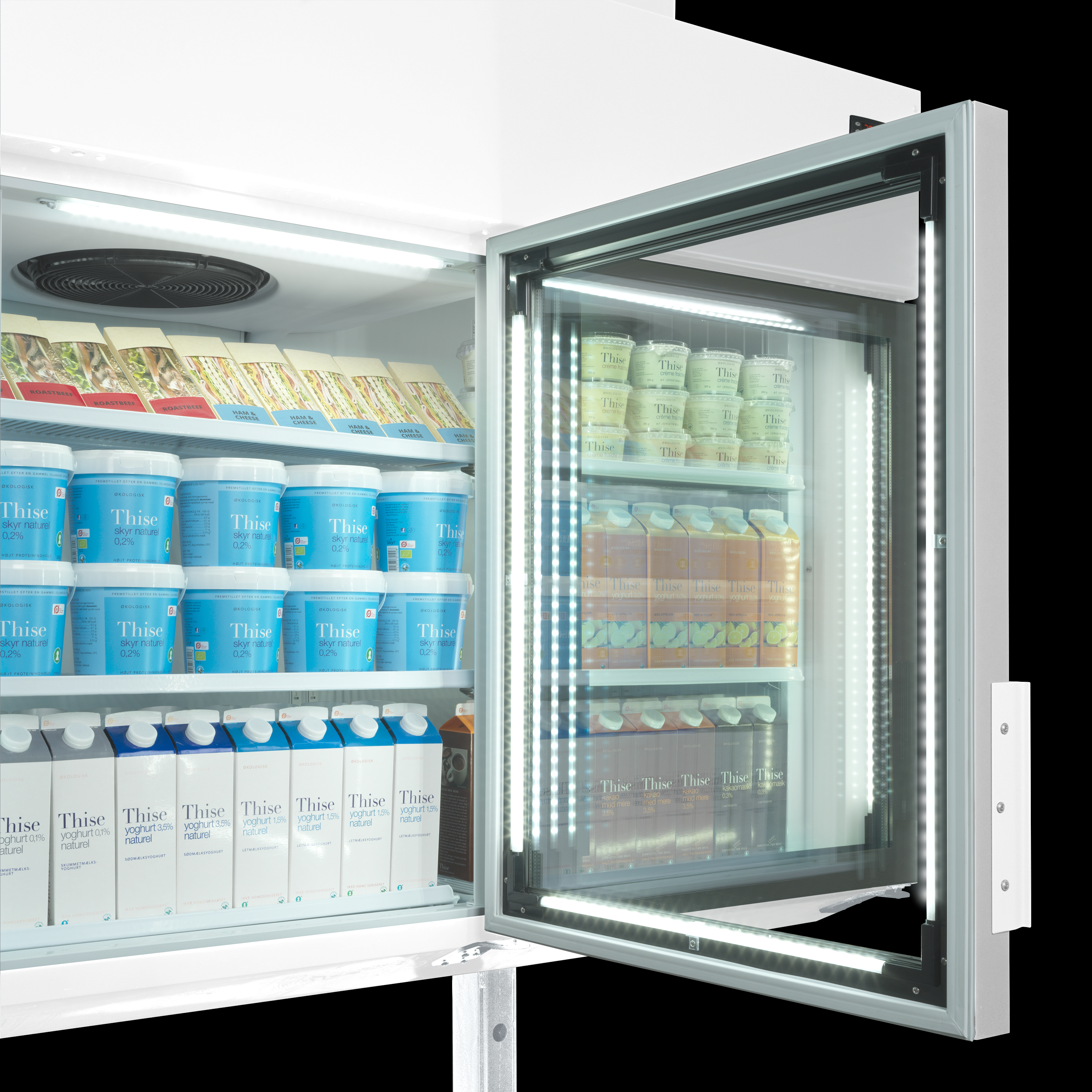 Congélateur armoire pour supermarché TEFCOLD-MTF250