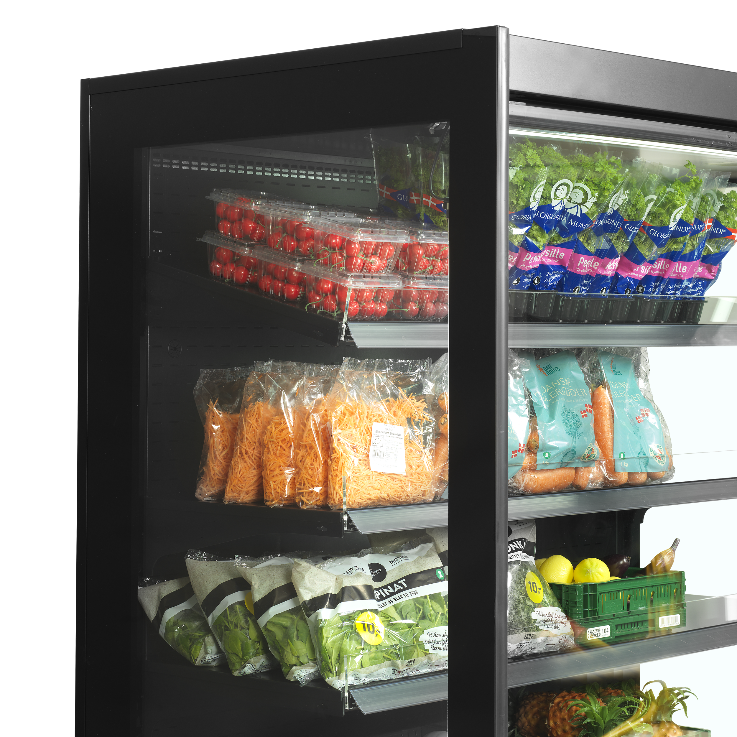 Vitrine réfrigérée pour supermarché à froid positif TEFCOLD-EXTRA1875CD