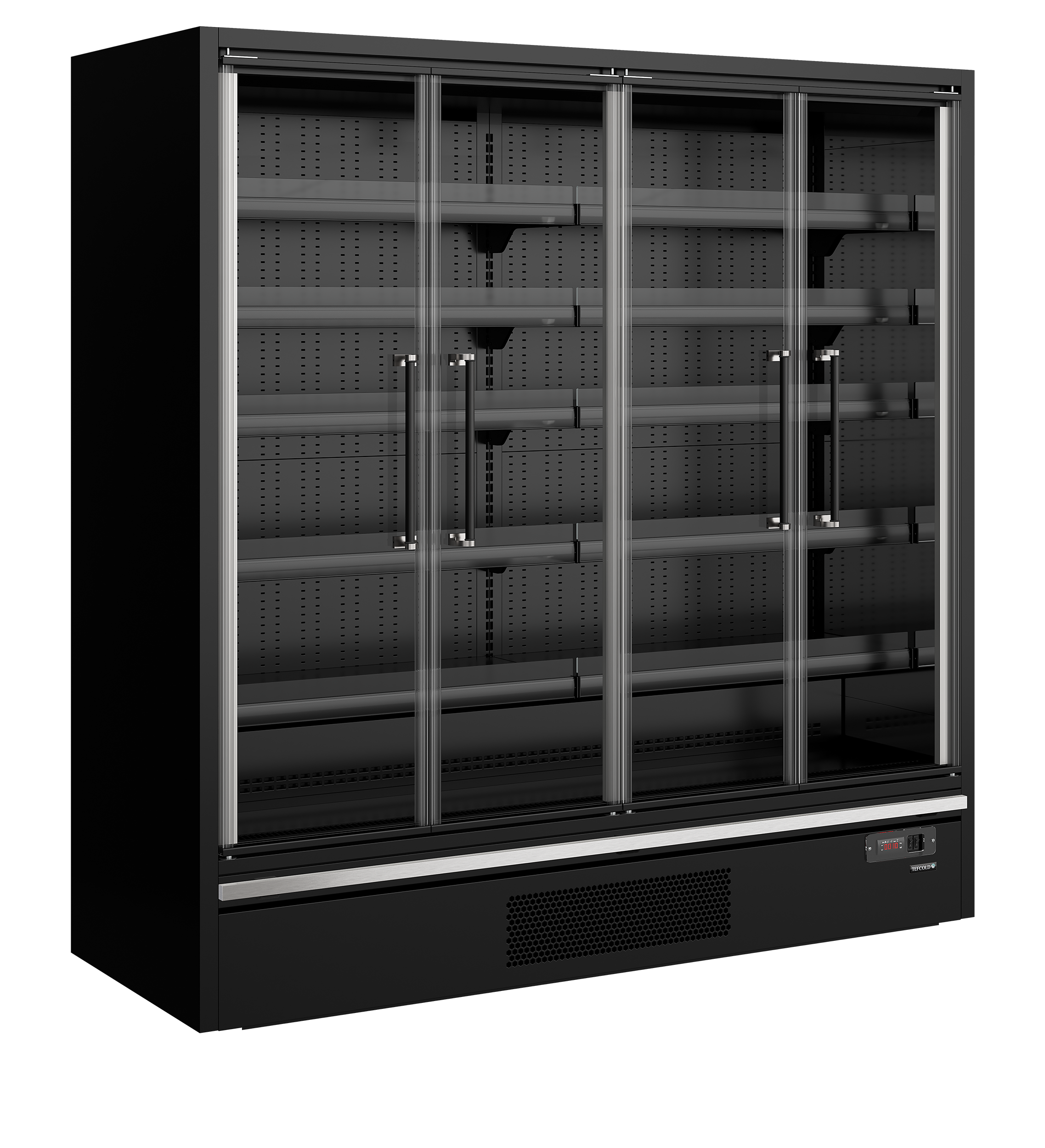 Vitrine réfrigérée pour supermarché TEFCOLD-Galaxy+ GP20FGD Black